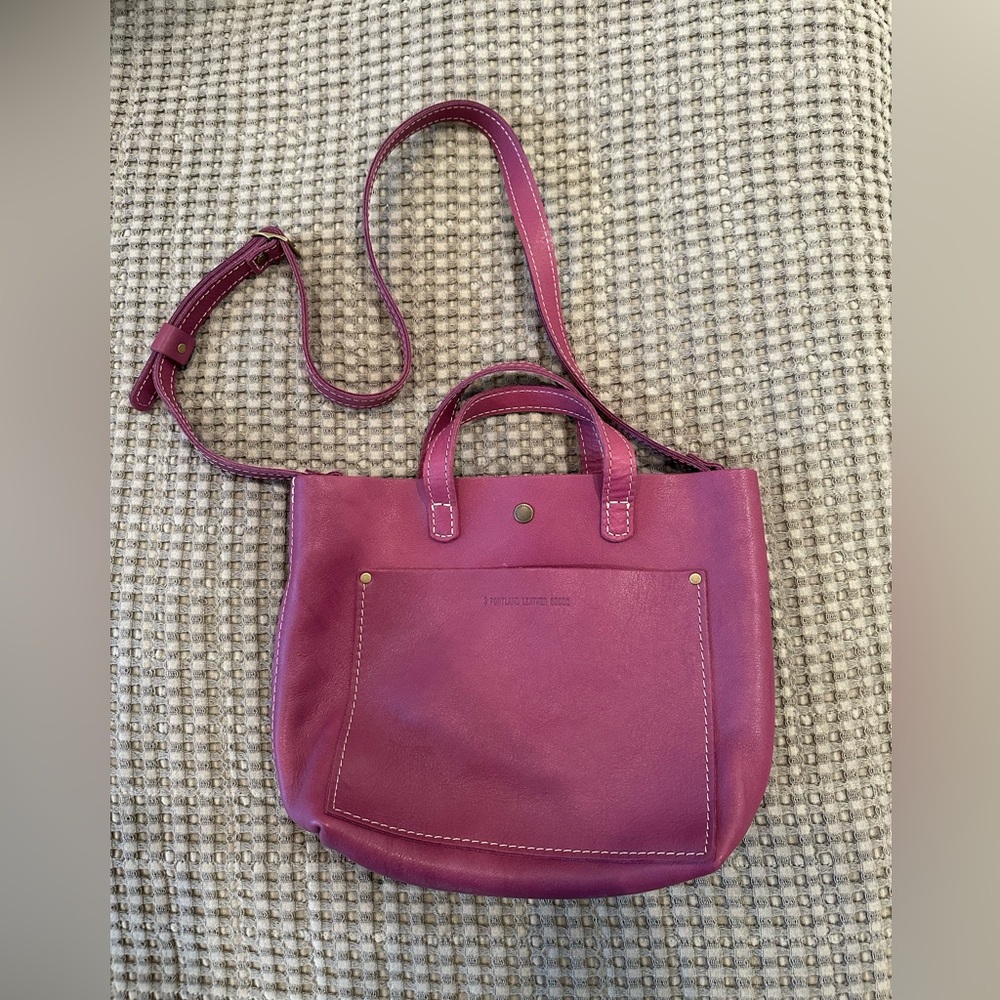 Portland leather co Mini crossbody classic